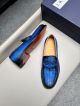 J.M.WESTON Man Blue Calfskin Business Leather Shoes 042842 (3)_th.jpg